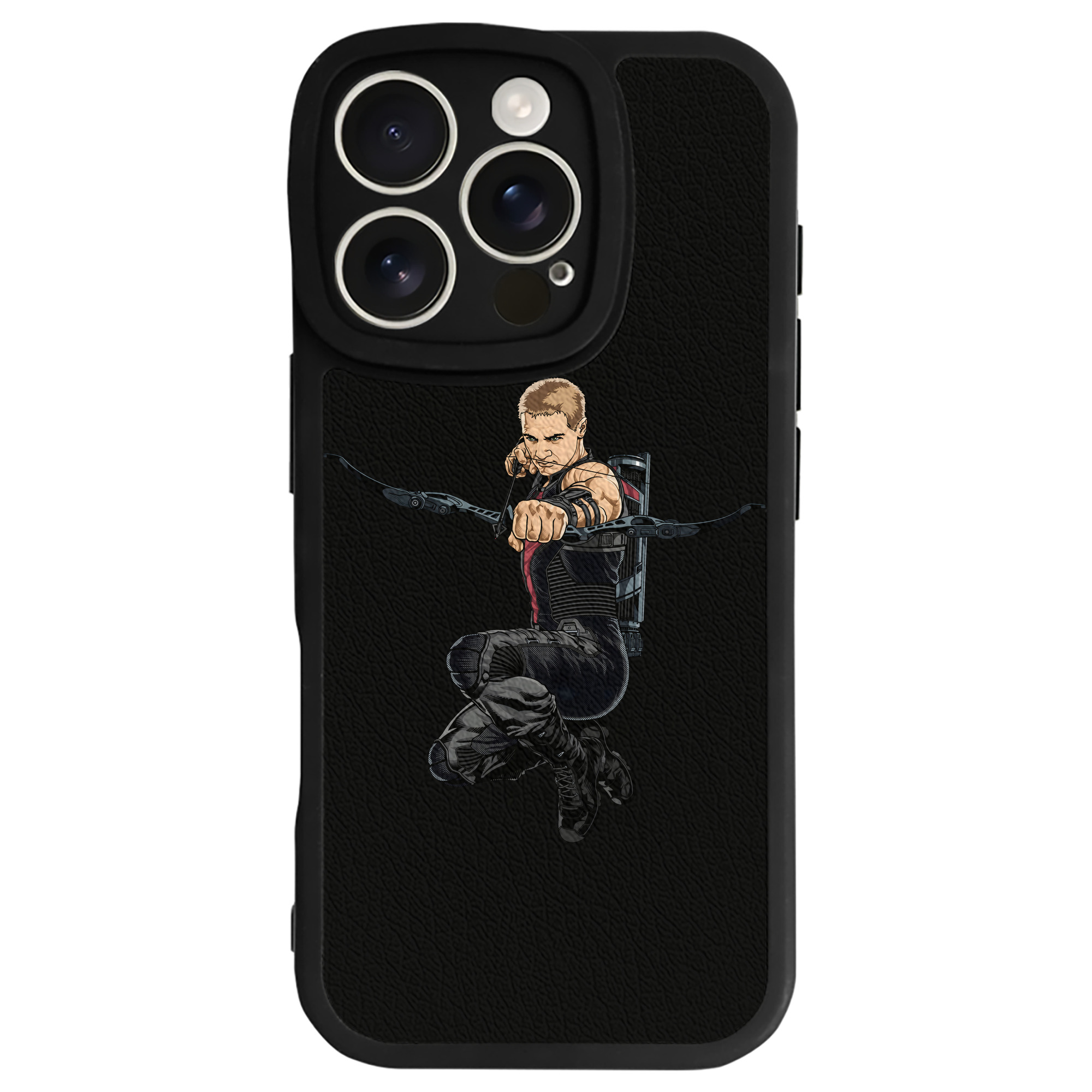 （画像用） アベンジャーズ The Avengers 【iPhone 16シリーズ対応】シリコンスマホケース（レザー調） 材質：シリコン